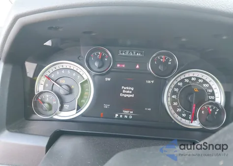 2019 Ram 1500 Classic Big Horn 4X2 6'4 Box z USA, uszkodzony, nr VIN 1C6RR6TT7KS683397